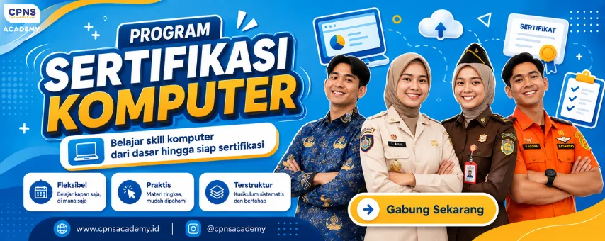 UJIAN SERTIFIKASI KOMPUTER