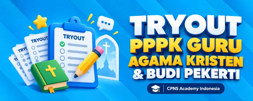 TRYOUT PPPK GURU AGAMA KRISTEN & BUDI PEKERTI